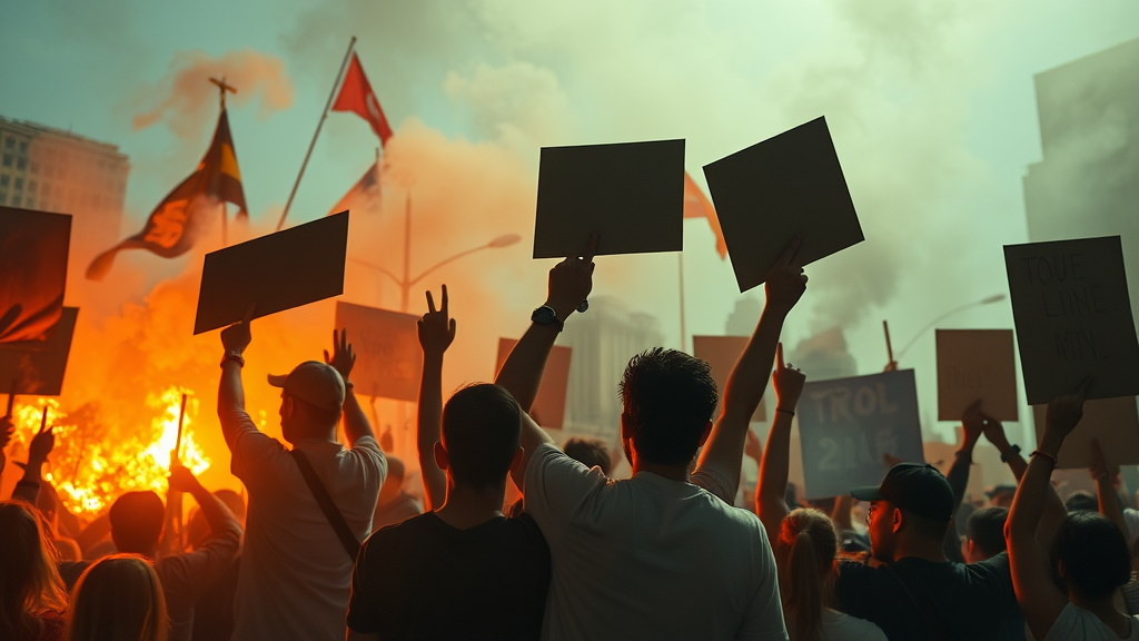 Studentski protesti u Beogradu.