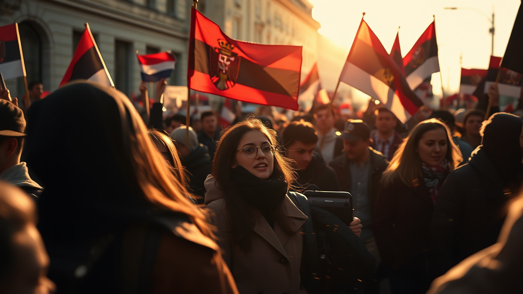 Studentski protesti sa Zastavama